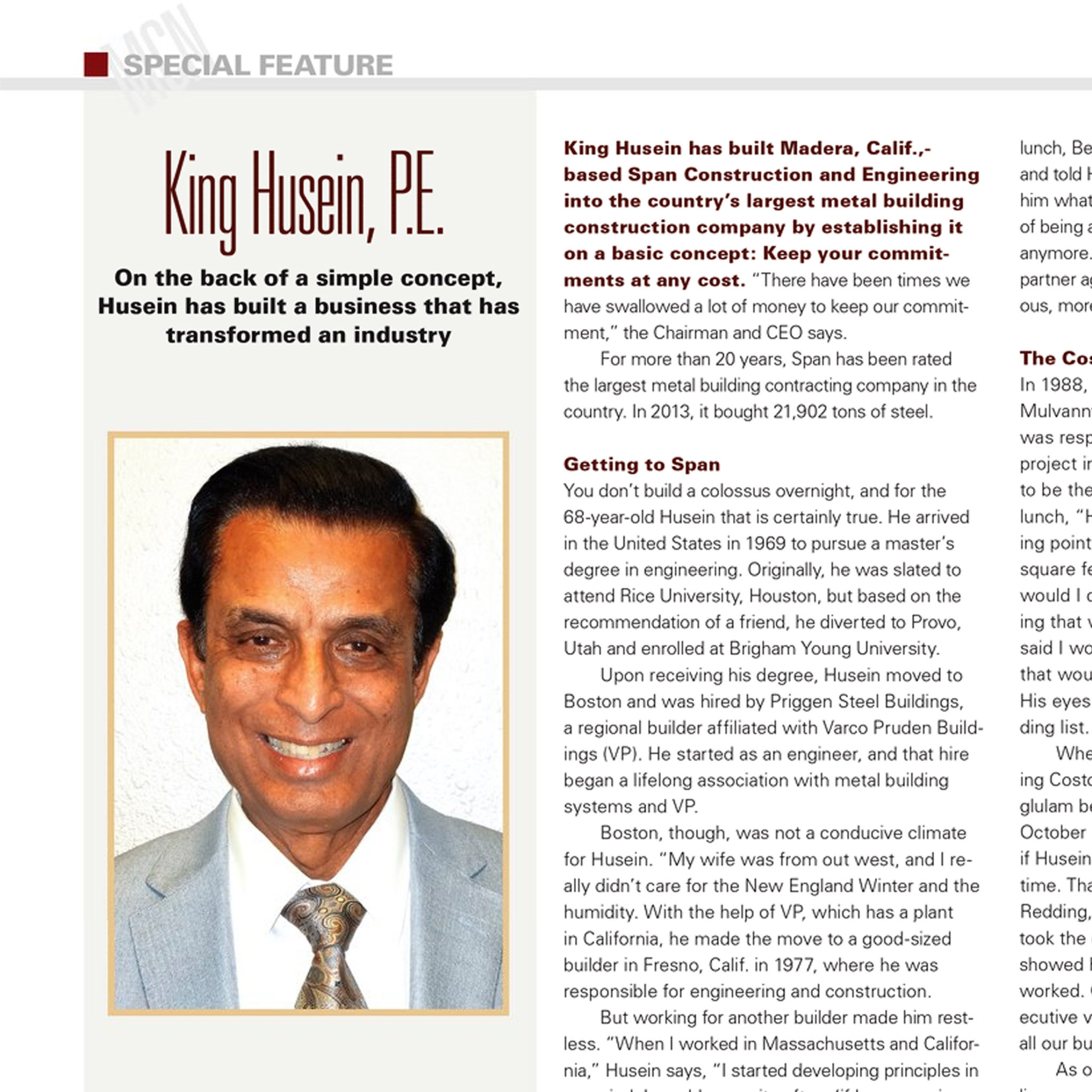 2014 Metal Construction News Fall of Fame