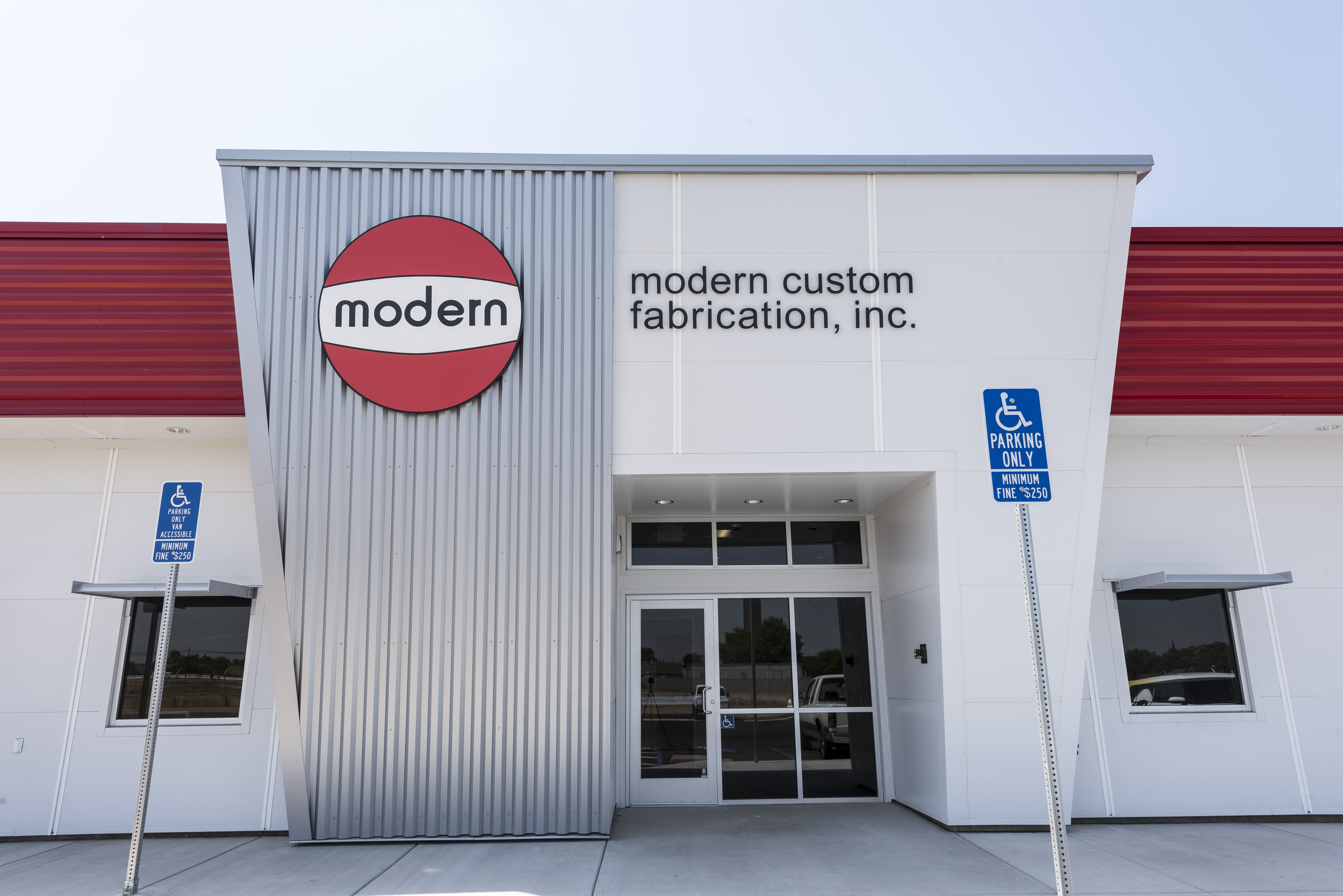 Modern custom Fabrication Office