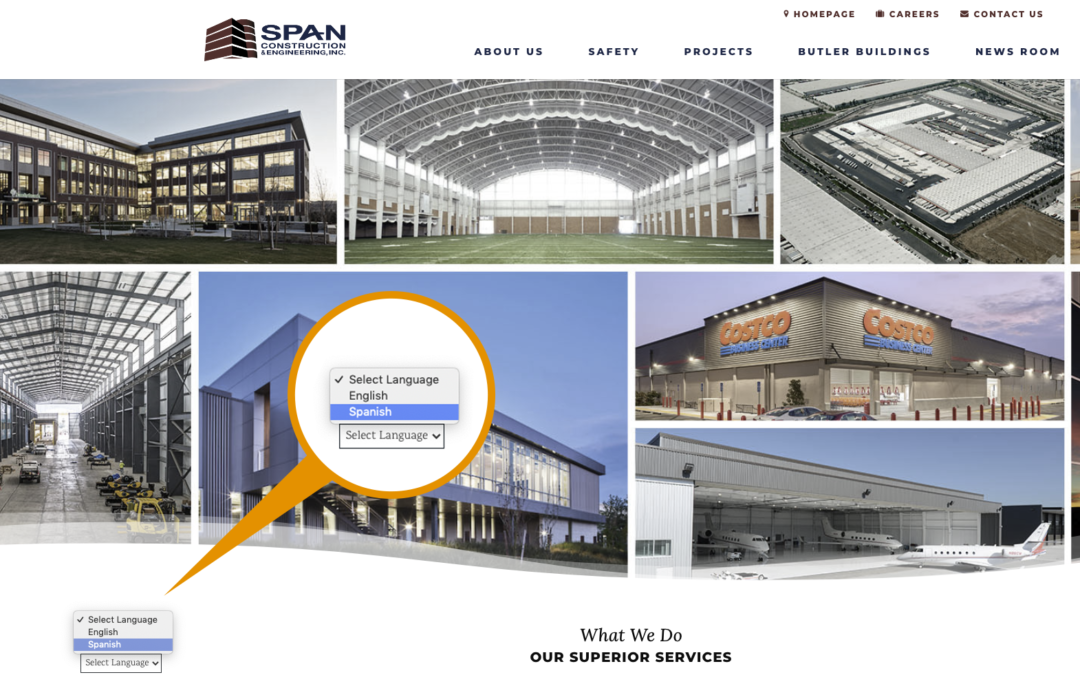 Website Translation Tool